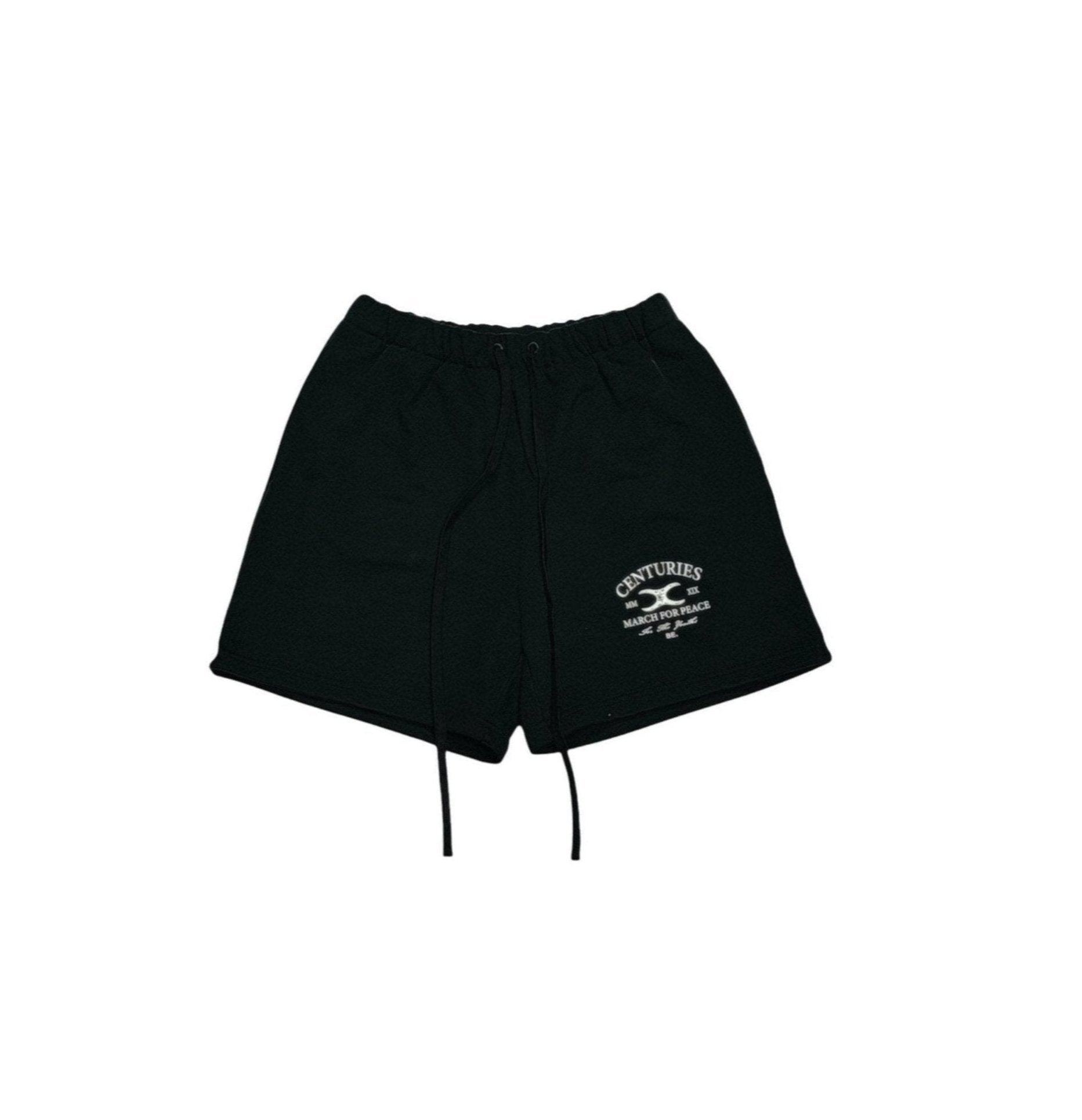 CENTURIEZ BLACK SHORTS